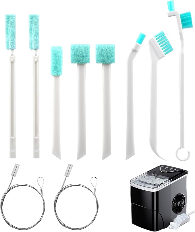 10-PCS Ice Maker Cleaning Brush Set, Small Cleaning Brushes Set & Crevice by Unknown