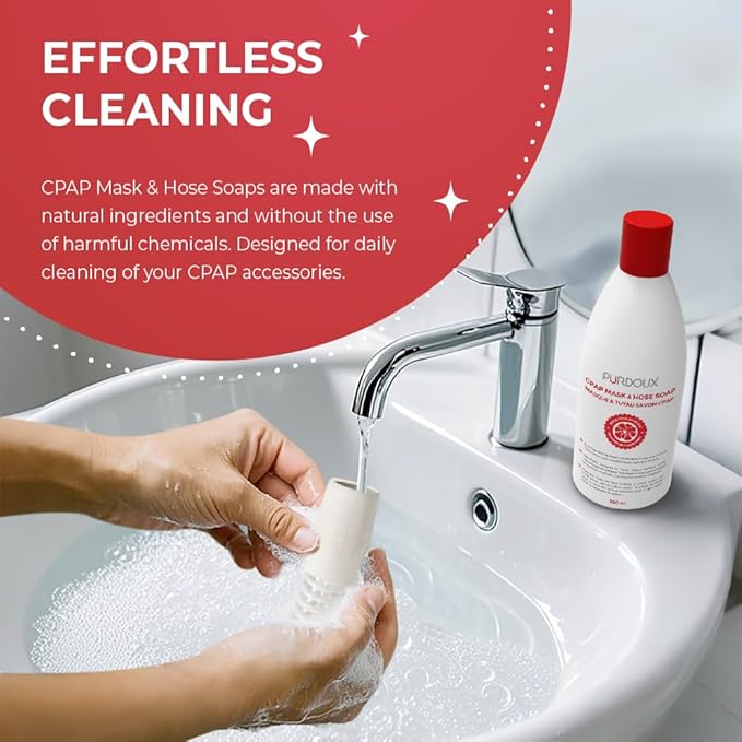 PURDOUX™ CPAP Mask & Hose Cleaning Soap - Image 4