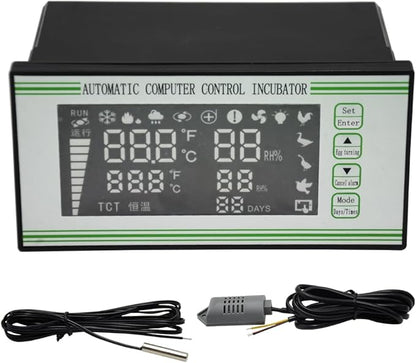 Fully Automatic XM-18S Incubator Controller Thermostat Temperature Humidity by Unknown