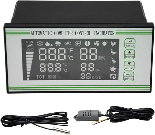 Fully Automatic XM-18S Incubator Controller Thermostat Temperature Humidity by Unknown