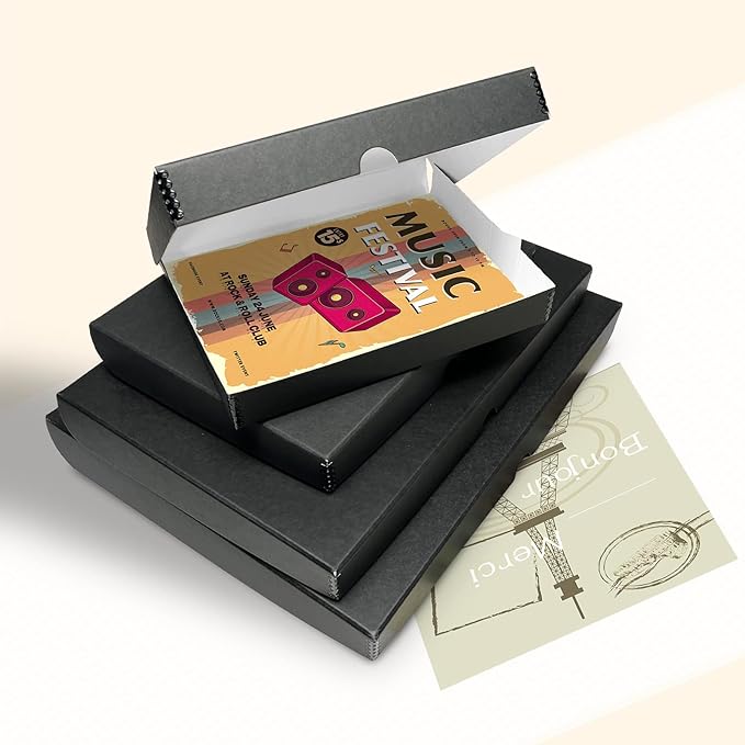 Golden State Art, Archival Folio Storage Box 18x24, Clamshell Design - Image 6