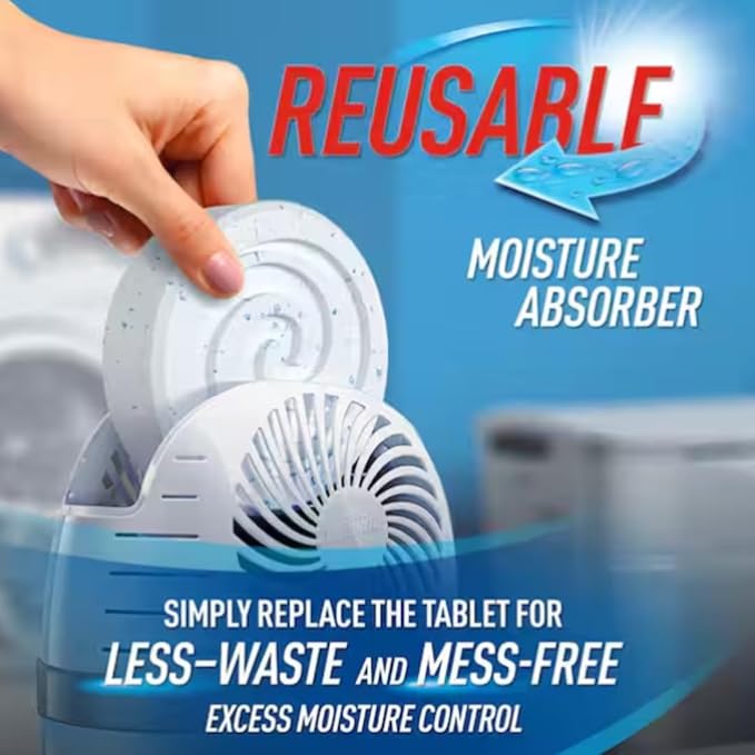 Drop-In Tab Moisture Absorber Starter Kit – Reusable Dehumidifier - Image 2