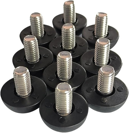 Hooshing 10PCS 8mm x 1.25 M8 Adjustable Furniture Levelers Replacement - Image 7