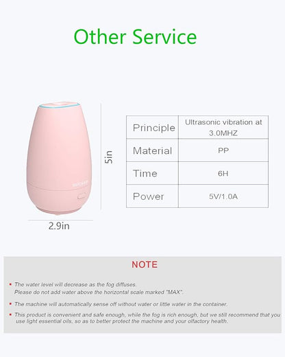 SOICARE Car Diffuser, Small Portable Car Essential Oil Diffuser - Image 6