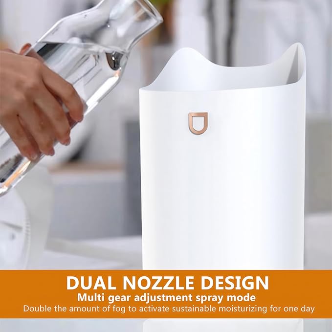 Blingbin Humidifiers for Bedroom, 3L Dual Nozzle Air Humidifiers for Home - Image 5