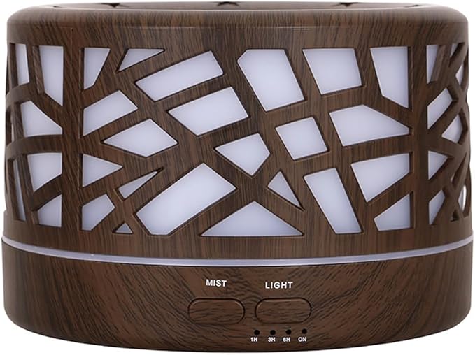 Wild Essentials 700ml Designer Large Room Essential Oil Diffuser, 5 in 1 by WildEssentials