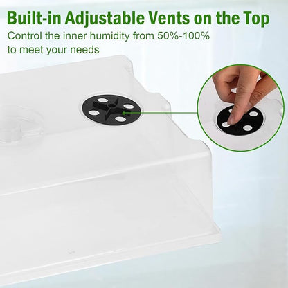 YoleShy 5 Packs Seed Starter Tray - Image 3