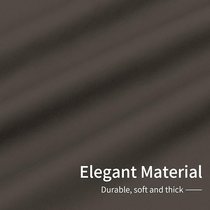 Easy-Going Blackout Curtains for Bedroom, Solid Thermal Insulated Grommet and - Image 6