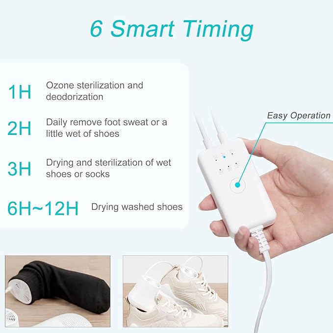 Shoe Dryer and Deodorizer with Timer - Image 4