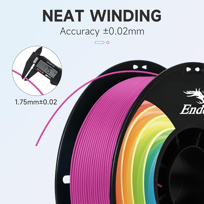 Creality 3D Printer Filament, PLA Plus Filament 1.75mm Deep Pink, PLA Pro - Image 2