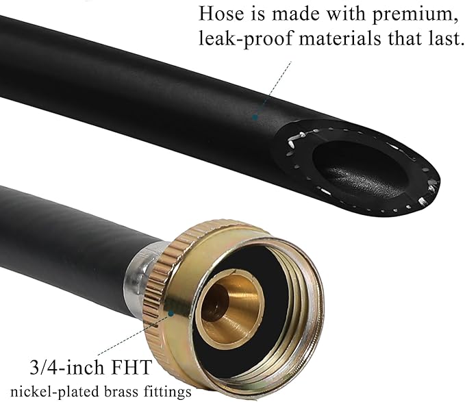 Dehumidifier Hose, ¾ Inch FHT Connection, No Kink, 5 Feet - Image 5