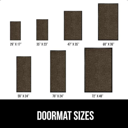 GORILLA GRIP Waterproof Traffic Guard Door Mat, 2 Pack Heavy Duty Entryway Mats - Image 6