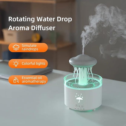 Humidifier for Bedroom, Rotating Umbrella Diffuser - Image 5