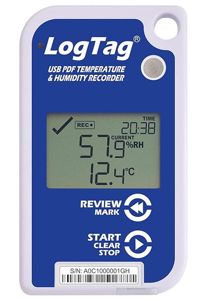 UHADO-16, Temperature & Humidity, 000 Readings, by LogTag