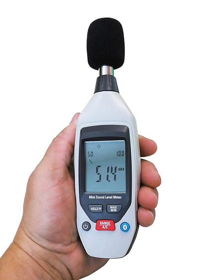 Sper Scientific Decibel Meter 850019 w/Bluetooth, Sound Level Meter 35 to 130 dB - Image 2