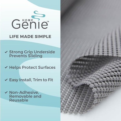 HOME GENIE Shelf Drawer and Cabinet Liner, Durable - Image 2