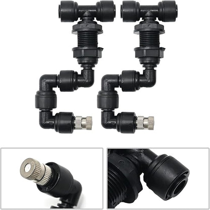 Reptile Misting Spray Nozzle for Rainforest Tank Pet Cooling Adjustable Reptile - Image 4