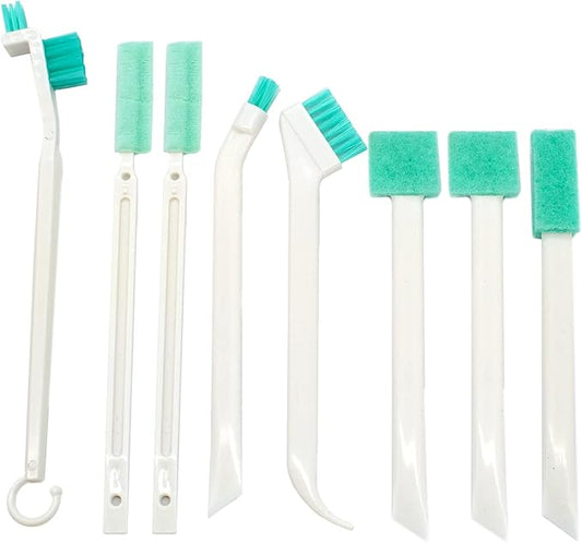 8Pcs Small Cleaning Brush for Household Use, Bottle Brush Cleaner, Scrub by LIOUCBD