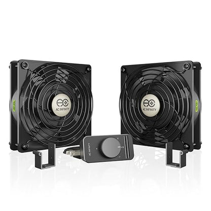AC Infinity AXIAL S1225D, Dual 120mm Muffin Fan by ACInfinity