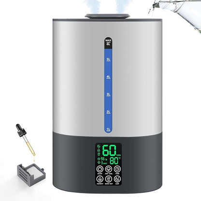 6L Humidifiers for Bedroom Large Room Home, Cool and Warm Humidifier for Baby by Coolfiqu