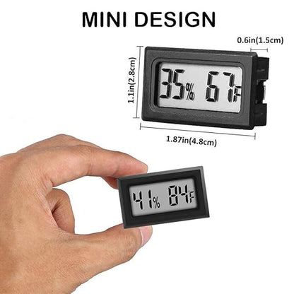 6 Pack Mini Digital Hygrometer Thermometer Small Indoor Temperature and - Image 4