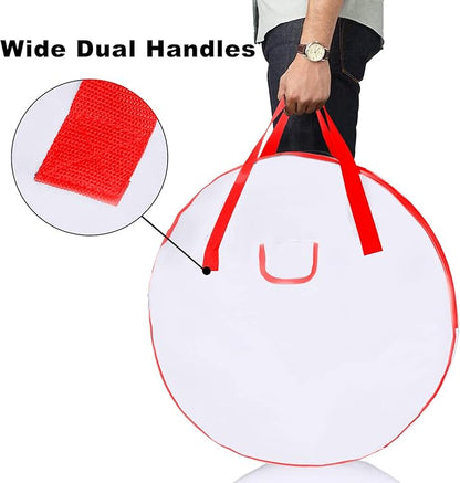 TQS 25" Christmas Wreath Container Bag - Image 3