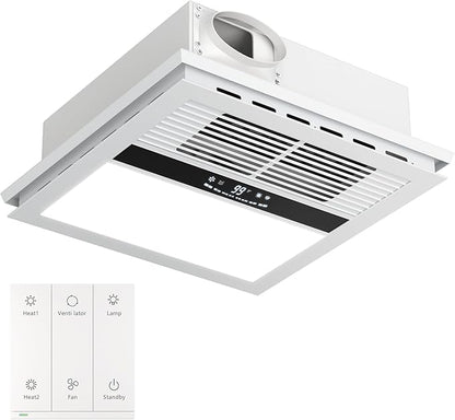4-in-1 Bathroom Exhaust Fan by Orabriz