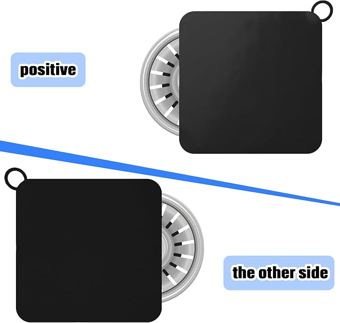 Yinkin 6 Pcs Drain Covers to Keep Bugs Out Silicone Shower Floor Tub Stoppers - Image 3