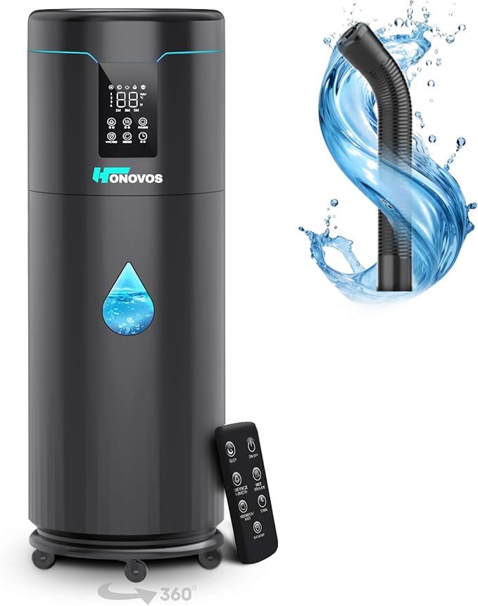 Humidifiers for Large Room Home Bedroom 2000 sq.ft. 17L/4.5Gal Large Humidifier by HumidifiersLargeRoomBedroom
