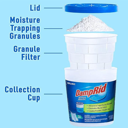 DampRid Pure Linen Refillable Moisture Absorber - Image 5