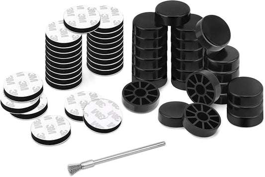 24 Pack Iron Outdoor Patio Furniture Chair and Table Feet Glide Protectors by L+CONTINUE