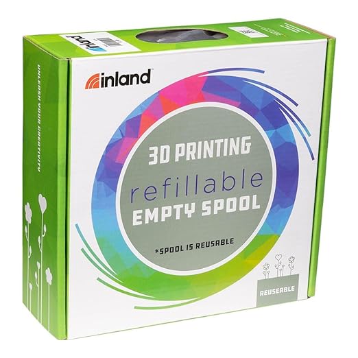 Inland V2 Reusable Filament Spool, 3D Printing Replacement Spool - Image 7