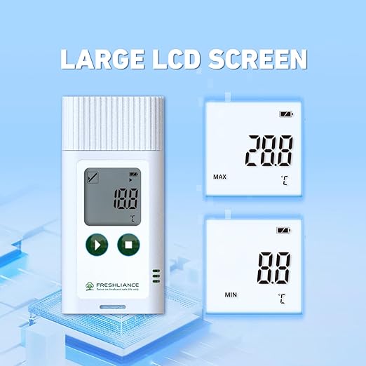 Freshliance USB Temperature Humidity Data Logger, Reuseable Temperature - Image 8