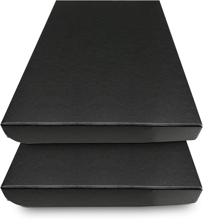 Golden State Art, Archival Folio Storage Box 13x19, Clamshell Design by GoldenStateArt