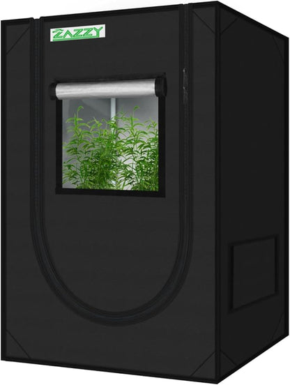 zazzy Grow Tent, Removable Floor Tray and Tool Bag by Zazzy