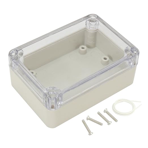 ABS Plastic Junction Box, Dustproof Waterproof IP65 Electrical Box by AWCLUB