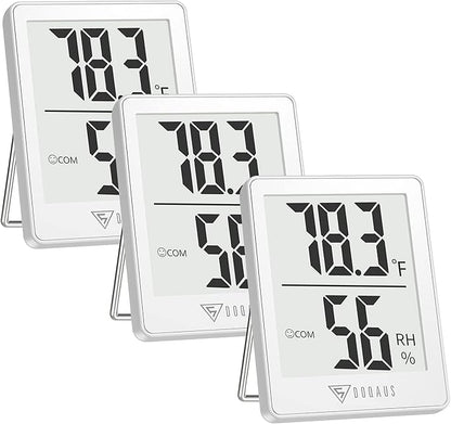 DOQAUS Indoor Thermometer, Humidity Gauge Room Thermometer by DOQAUS
