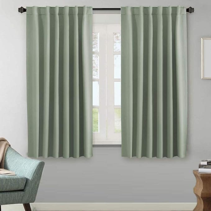 H.VERSAILTEX Blackout Curtains Thermal Insulated Window Treatment Panels Room by HVERSAILTEX