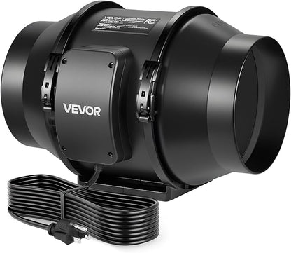 VEVOR Inline Duct Fan, 6-Inch 380 CFM by VEVOR