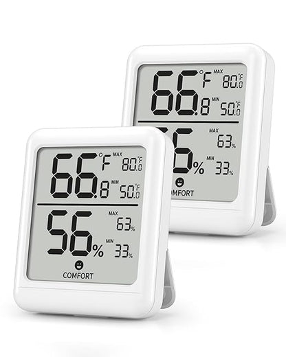 BN-Link Digital Hygrometer Indoor Thermometer Room, Digital Temperature and by BN-LINK
