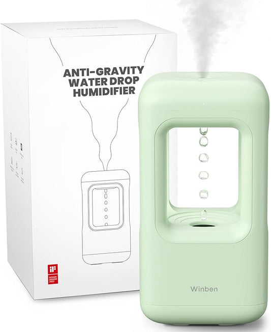 Green Mini Humidifiers for Bedroom & Plants by winben