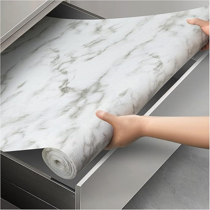 Viseeko Shelf and Drawer Liner for Kitchen Cabinet, 12 in x 10 ft Non-Adhesive by Viseeko