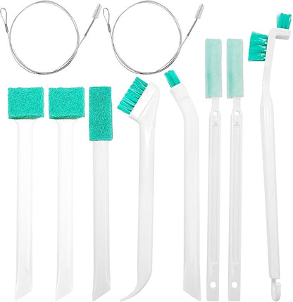 10Pcs Ice Maker Cleaning Brush Kit- 8 Pcs Crevice Cleaning Brush and 2 Pcs by Unknown