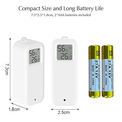 Room Thermometer Indoor, WiFi Humidity Meter - Image 7