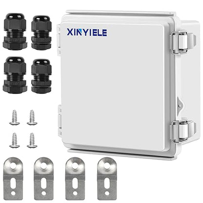 Waterproof Outdoor Project ABS Plastic Junction Box IP67 Weatherproof Dustproof by XINYIELE