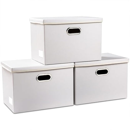 PRANDOM Large Stackable Storage Bins by Prandom
