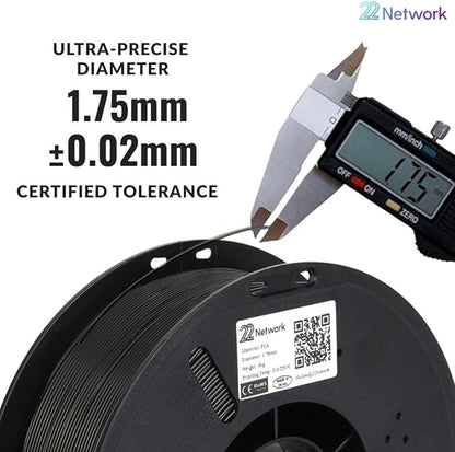 22 Network PLA 3D Printer Filament 1.75mm, 1kg Spool, Dimensional Accuracy - Image 6