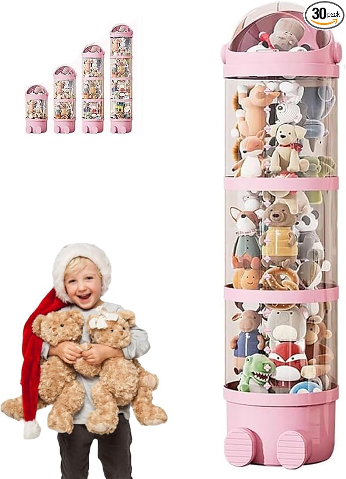 Rotating Toy Storage Tower, 2025 New Tube Storage by Unknown