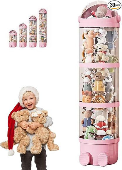 Rotating Toy Storage Tower, 2025 New Tube Storage by Unknown