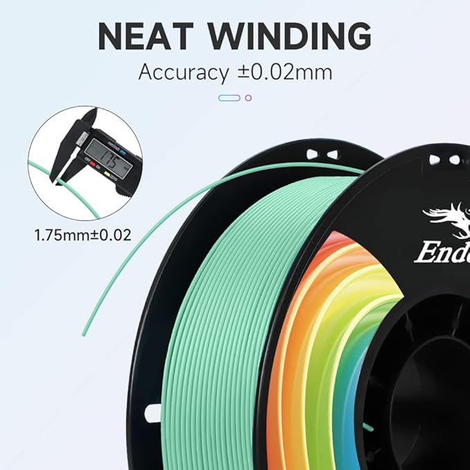 Creality 3D Printer Filament, PLA Plus Filament 1.75mm Jade Green, PLA Pro - Image 2